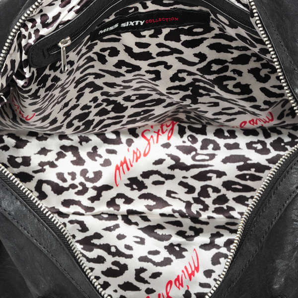 Miss Sixty Logo Bowling Bag - Black