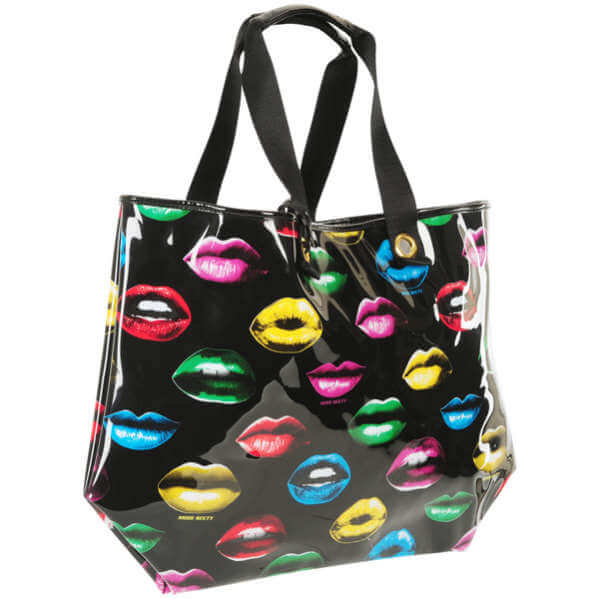 Miss Sixty Sharlene Iconic Lips Tote Bag - Black Multi