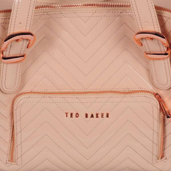 Ted Baker Kayler Quilted Tote Bag - Nude/Pink
