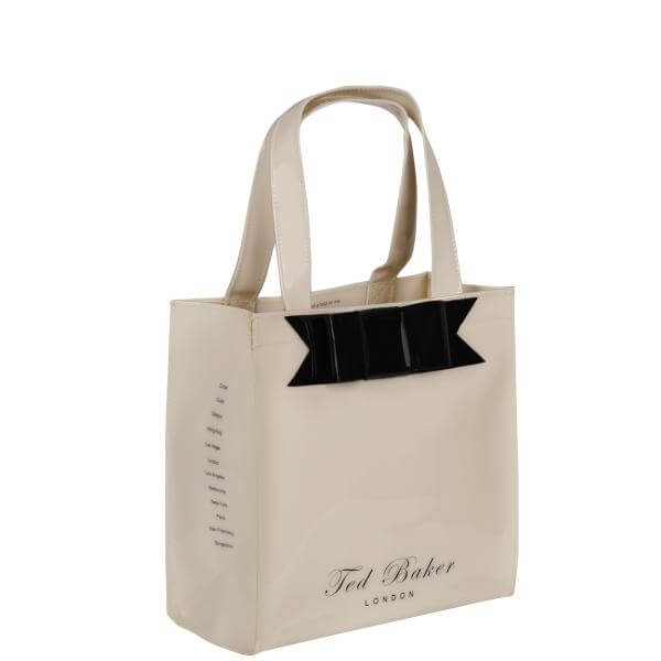 Ted Baker Bowbag Small Bow Ikon Bag - Cream