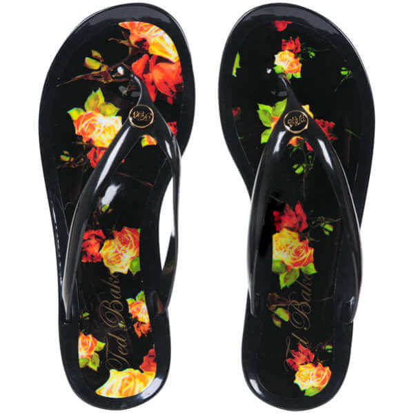 Ted baker flip flops and bag store