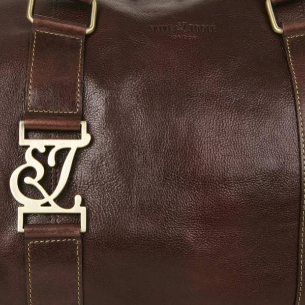 Skive & Toole Steed Large Leather Holdall