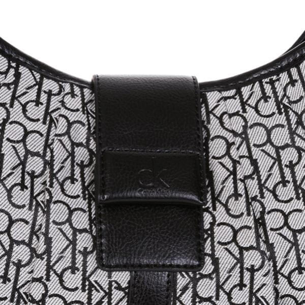 CK by Calvin Klein Logo Baguette Shoulder Bag
