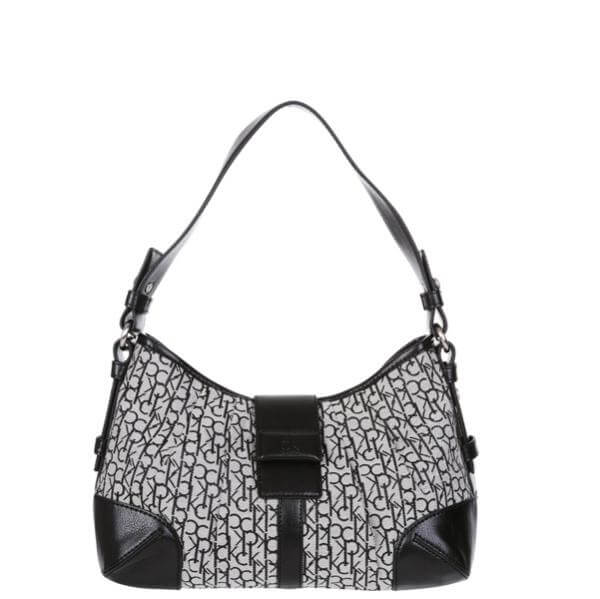 CK by Calvin Klein Logo Baguette Shoulder Bag