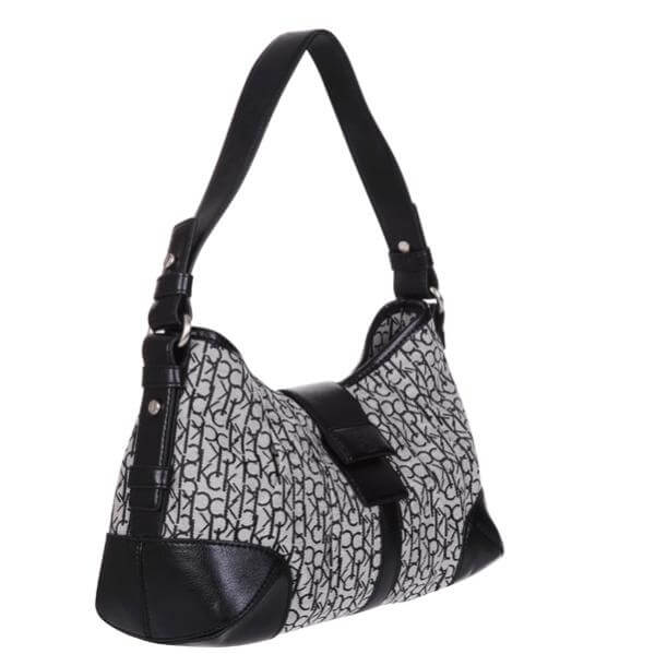 CK by Calvin Klein Logo Baguette Shoulder Bag