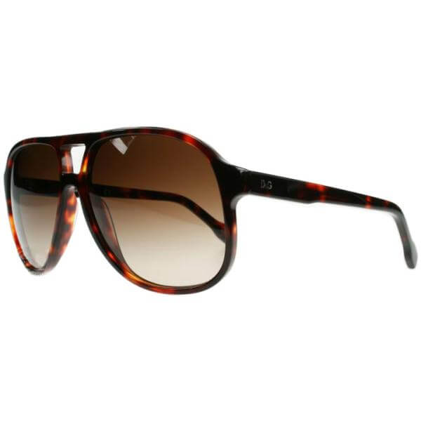 D&G 3043 Plastic Aviator Sunglasses