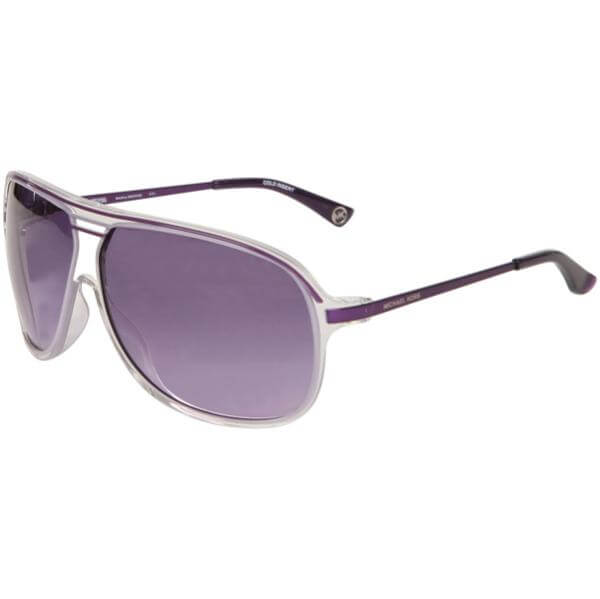 MICHAEL MICHAEL KORS Medina Aviator Mask Sunglasses purple