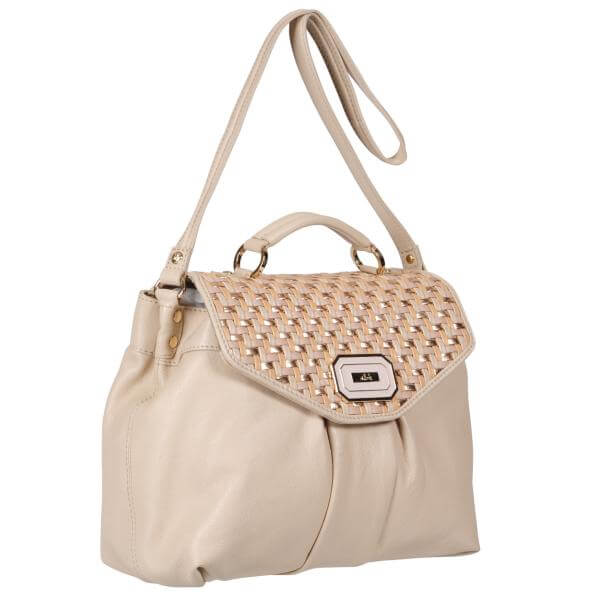 RI2K Lonsdale Leather Satchel Bag