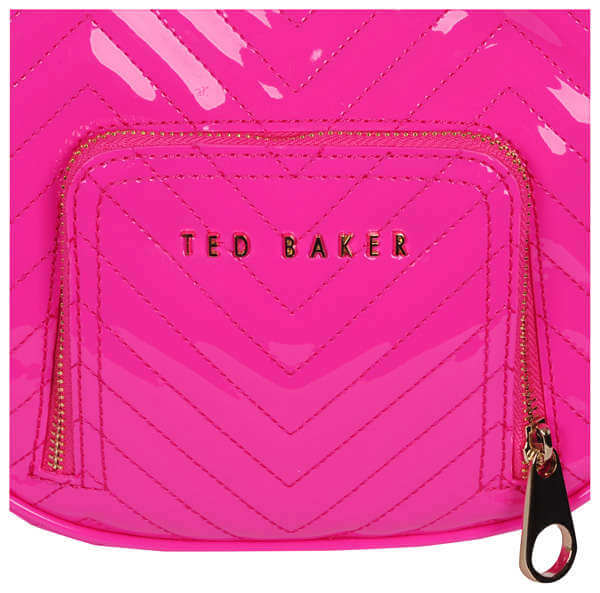 Ted Baker Drew Quilted Cross Body Bag - Bright Pink