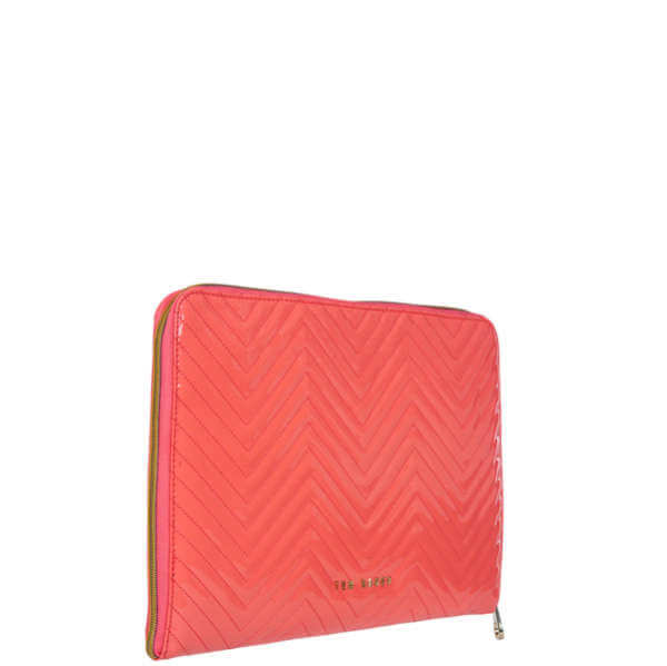 Ted Baker Lianna Quilted Laptop Sleeve - Pale Pink