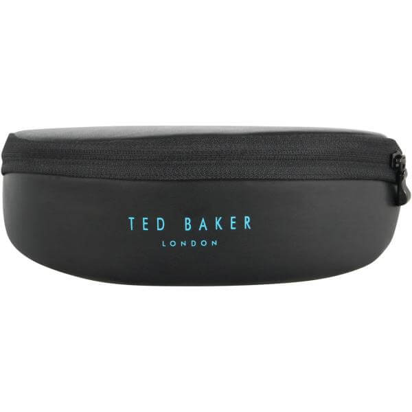 Ted Baker Daniel Classic Metal Aviator Sunglasses - Gun Frame/ Grey Lens