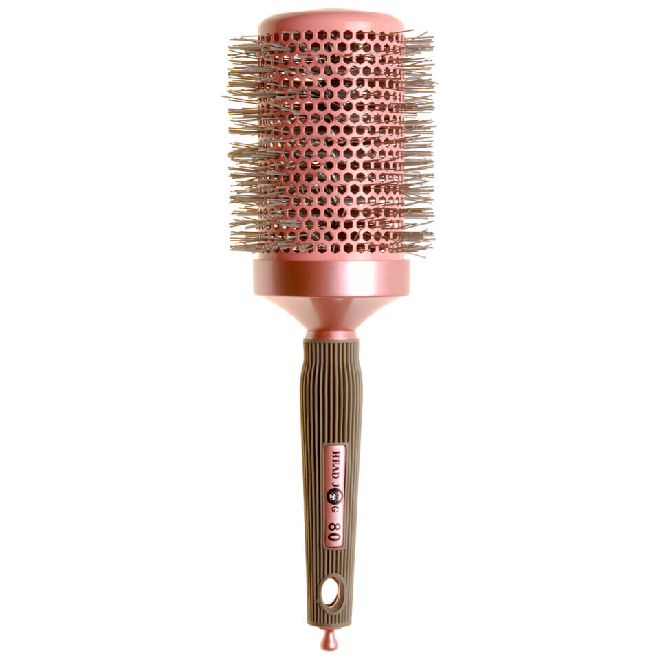 Head Jog Pink Ceramic Ionic Radial Brush 80 (60Mm)