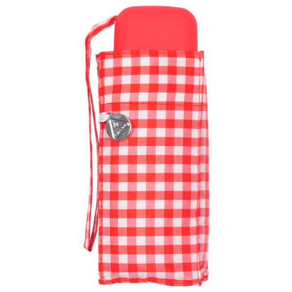 Fulton Red Gingham Tiny Umbrella  - Red -White