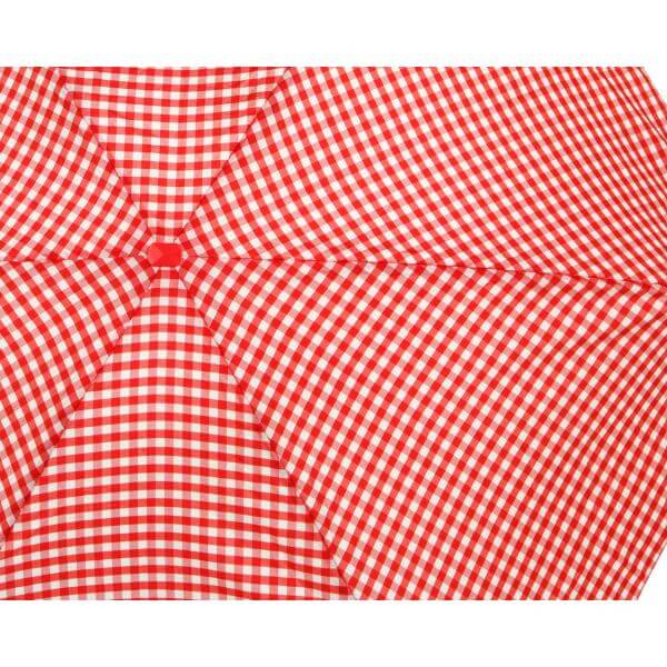 Fulton Red Gingham Tiny Umbrella  - Red -White
