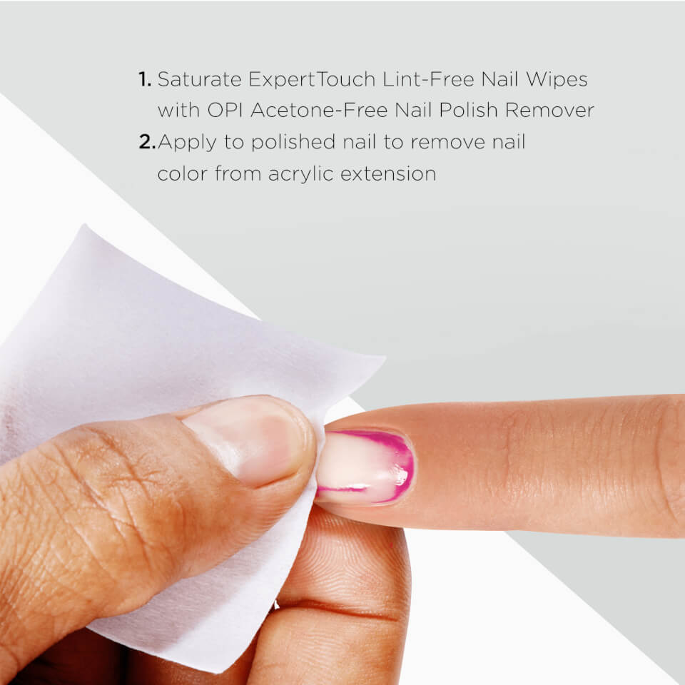 OPI Nail Lacquer - Fast-Drying Nail Polish - Acetone Free Nail Polish Remover 110ml