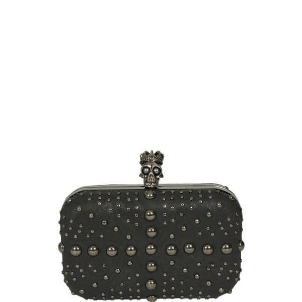 Religion Studded Clutch Bag