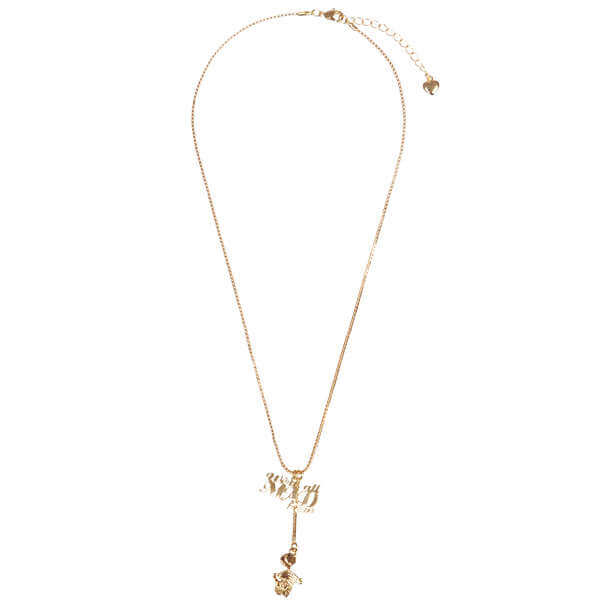 Disney Couture We're all mad necklace and earring set
