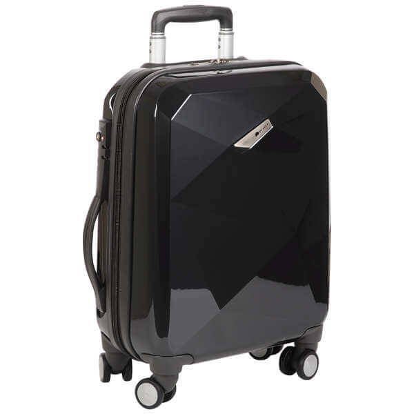 Delsey Karat 53Cm Slim 4 -Wheel Cabin Trolley Case - Carbon Grey
