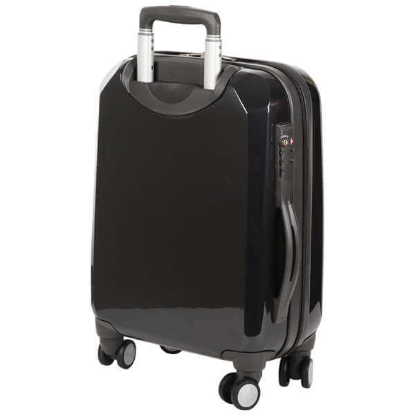Delsey Karat 53Cm Slim 4 -Wheel Cabin Trolley Case - Carbon Grey