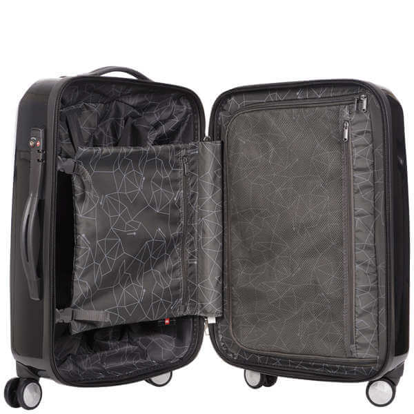 Delsey Karat 65Cm 4 -Wheel Trolley Case - Carbon Grey