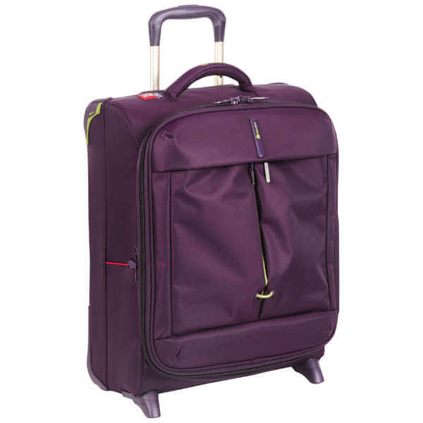 Delsey Fiber Lite 50Cm Expandable Cabin Trolley Case - Lilac