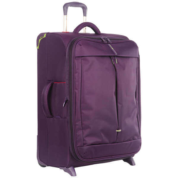 Delsey Fiber Lite 63Cm Expandable Trolley Case - Lilac