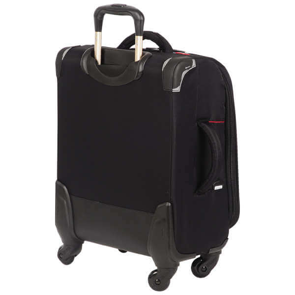 Delsey Fiber Lite 53Cm 4 -Wheel Cabin Trolley Case - Black