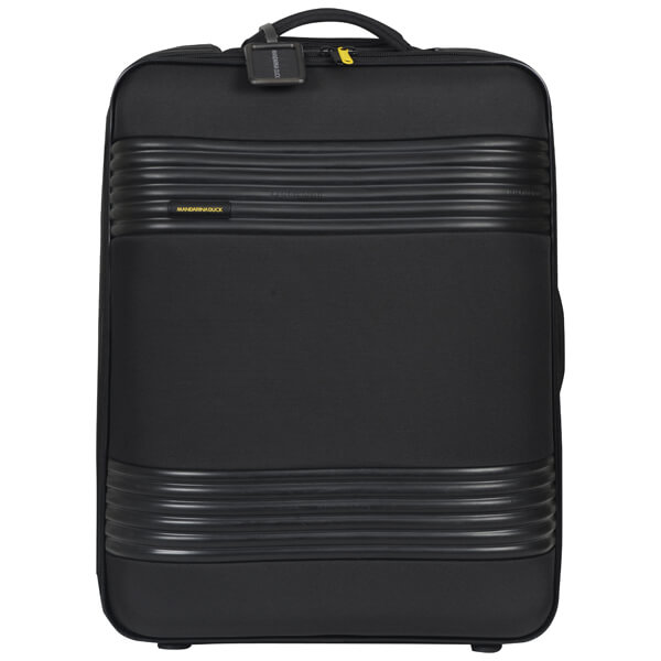Mandarina Duck Tank 63Cm 2 Wheel Trolley - Black