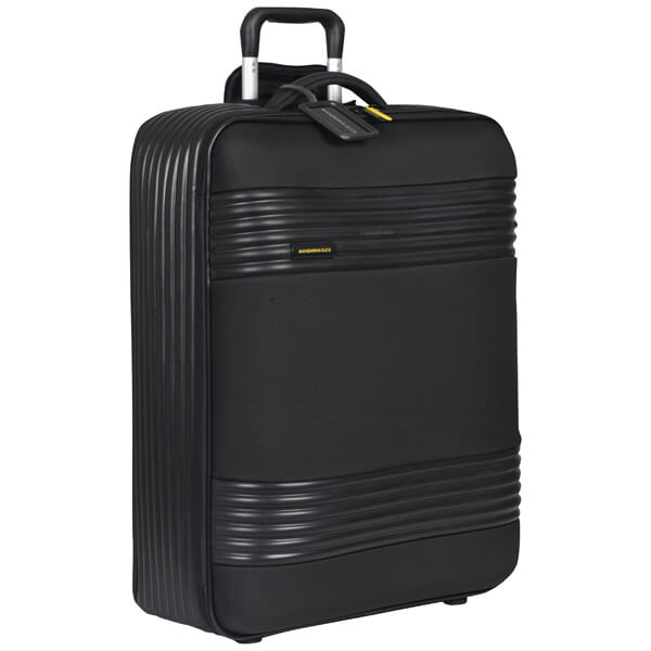 Mandarina Duck Tank 63Cm 2 Wheel Trolley - Black