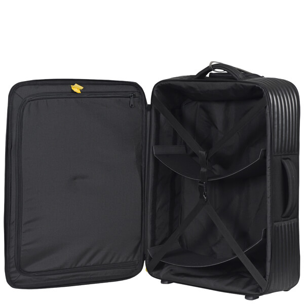 Mandarina Duck Tank 63Cm 2 Wheel Trolley - Black