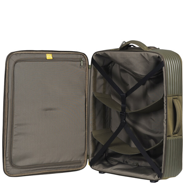 Mandarina Duck Tank 63CM 2 Wheel Trolley - Army