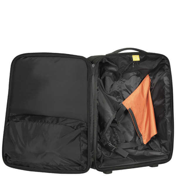 Mandarina Duck Work 55Cm 2 Wheel Trolley - Black