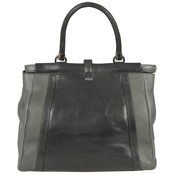 Ri2K Grosvenor Tote Bag - Grey Snake
