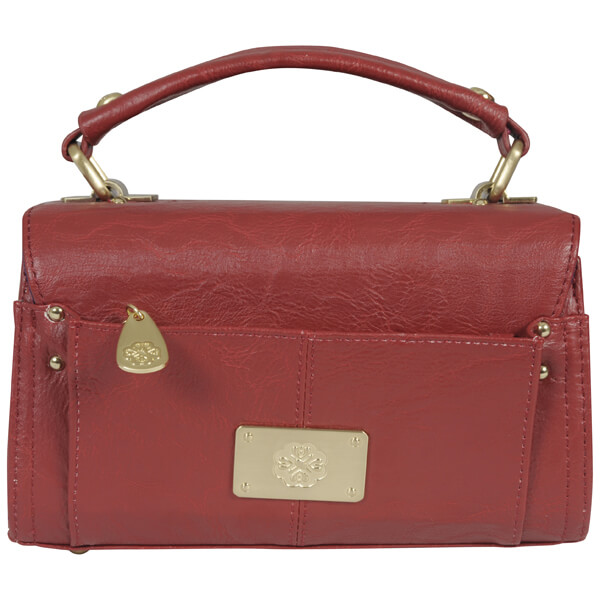 Mischa Barton Etienne Mini Box Shoulder Bag - Red
