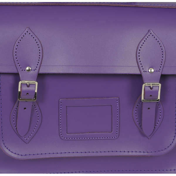The Cambridge Satchel Company 15 Inch Designer Multi Batchel Backpack- Purple