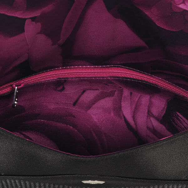 Ted Baker Elder Studded Envelope Clutch Bag - Black