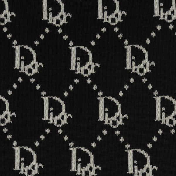 Christian Dior Women's Luxury Wool Scarf - Black
