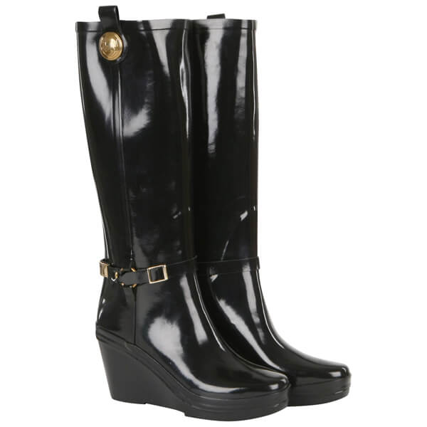 Wedge wellies new look on sale