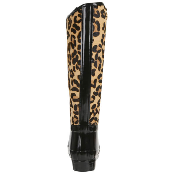 Leopard print hunter wellies clearance