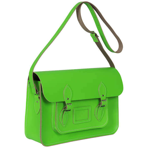 The Cambridge Satchel Company 15 Inch Fluoro Leather Satchel 