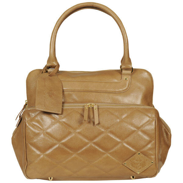 Penelope & Parker Lizi Quilted Leather laptop bag