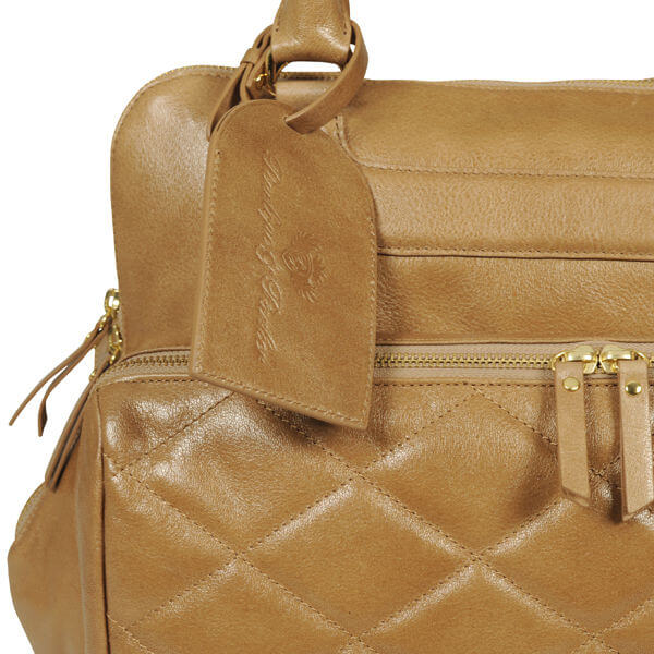 Penelope & Parker Lizi Quilted Leather laptop bag