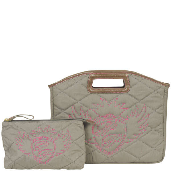 Penelope & Parker Lizi Quilted Leather laptop bag