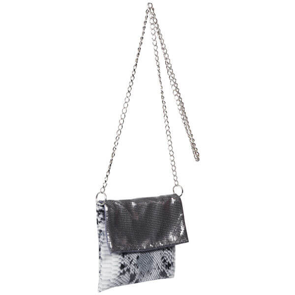 Drap Barcelona Snakeskin and chainmail cross body bag