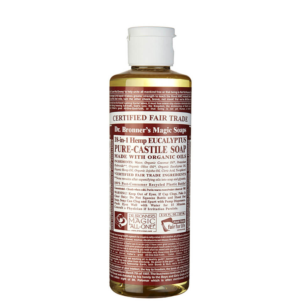 DR. BRONNER'S MAGIC SOAPS ORGANIC EUCALYPTUS CASTILLE LIQUID SOAP (236ML)