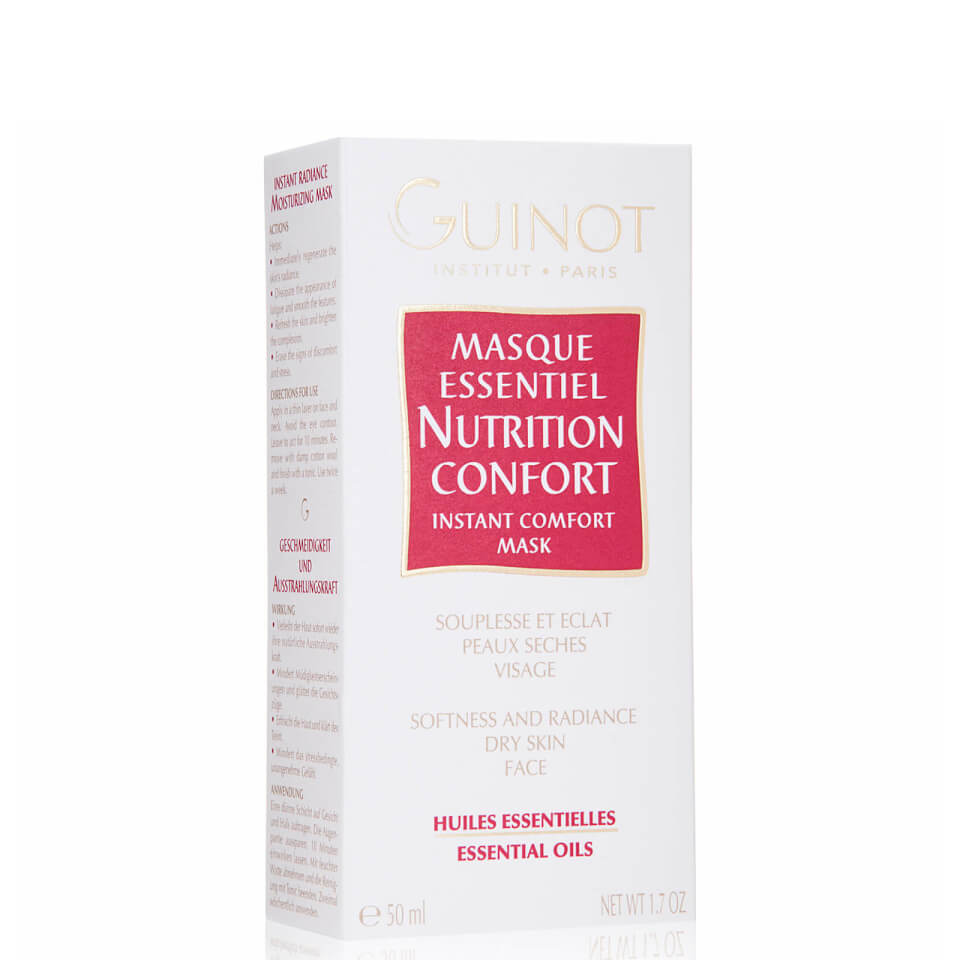 Guinot Masque Essentiel Nutrition Confort (Instant Radiance Moisturising Mask) (50ml)