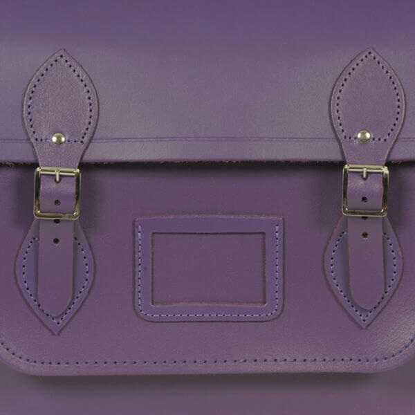 The Cambridge Satchel Company 15 Inch Leather Satchel - Purple
