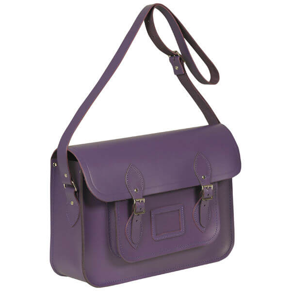 Purple satchel clearance