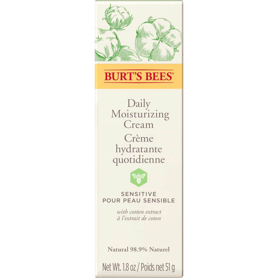 Burt's Bees Sensitive Daily Moisturising Cream 50g