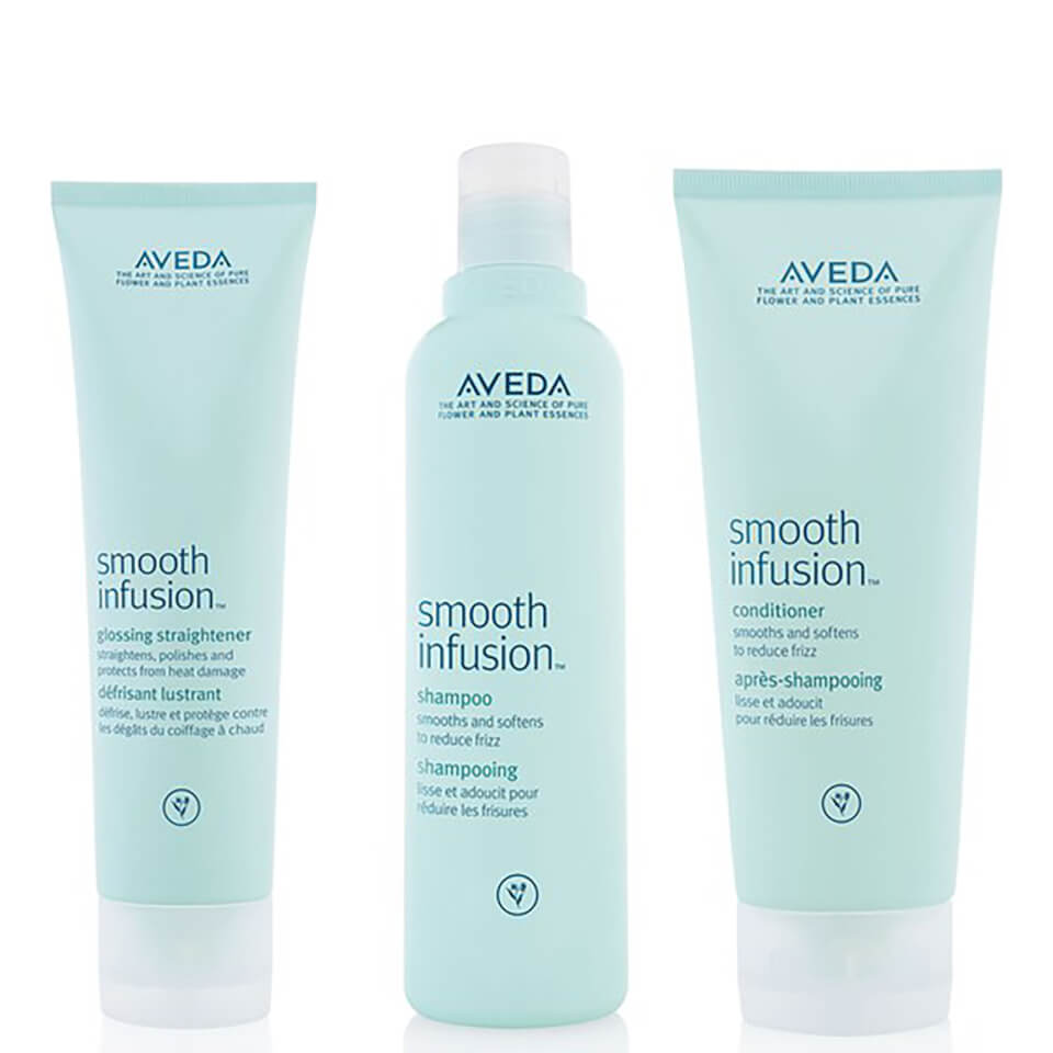Aveda Smooth Infusion Trio - Shampoo, Conditioner & Glossing Straightener